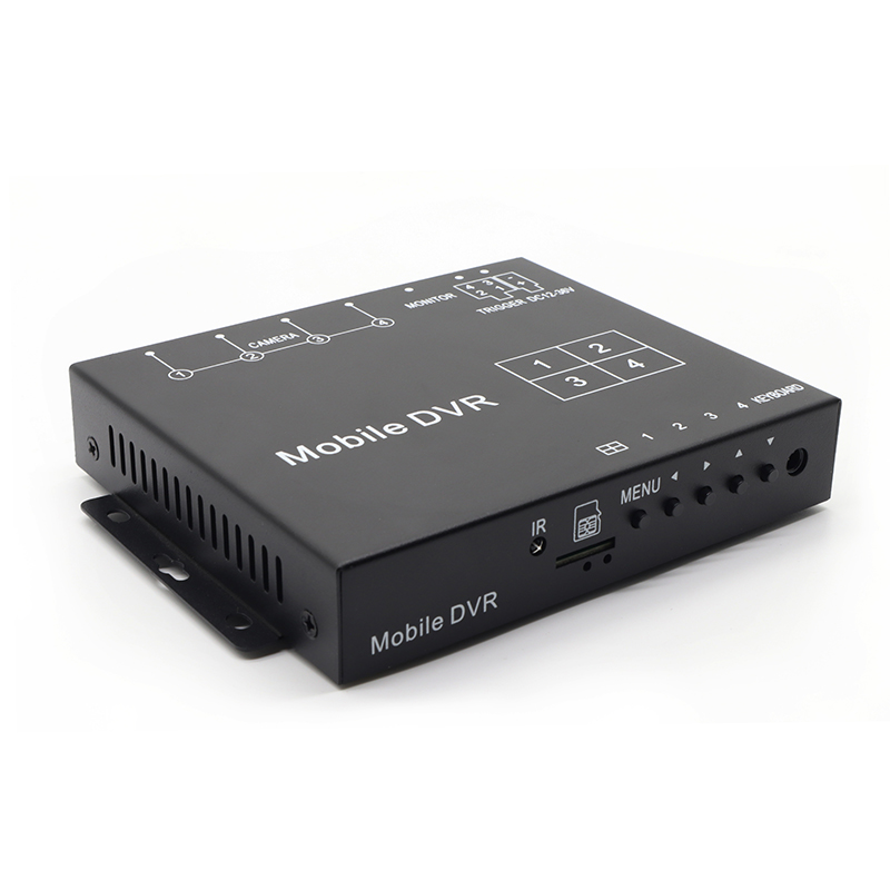 4CH AHD 1080P Mini Mobile DVR Поддршка за складирање на картички TF