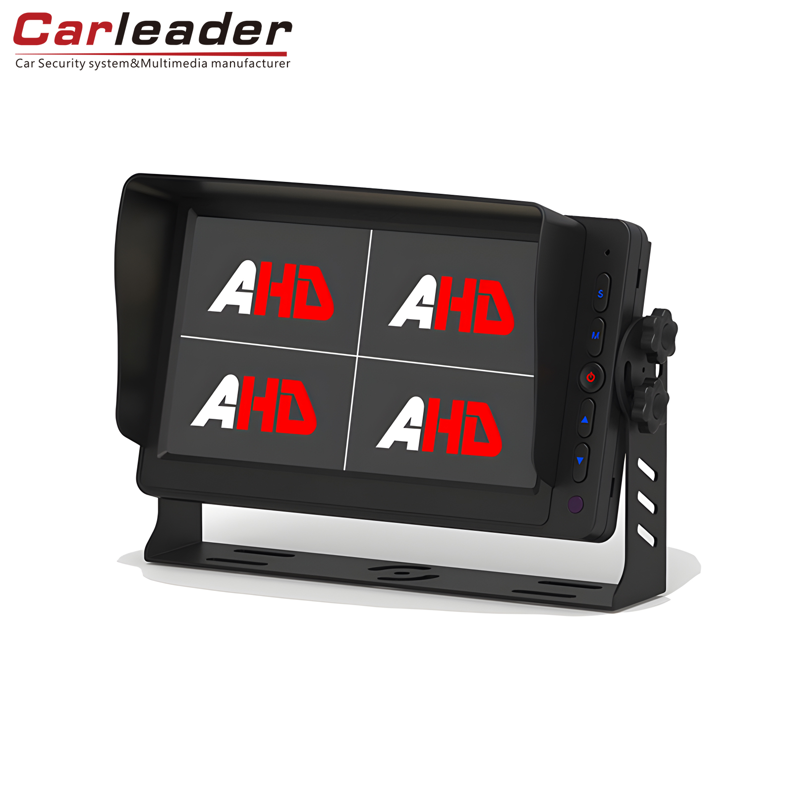 Carleader 7-инчниот AHD Quad View Vehicle монитор го прави вашето возење побезбедно