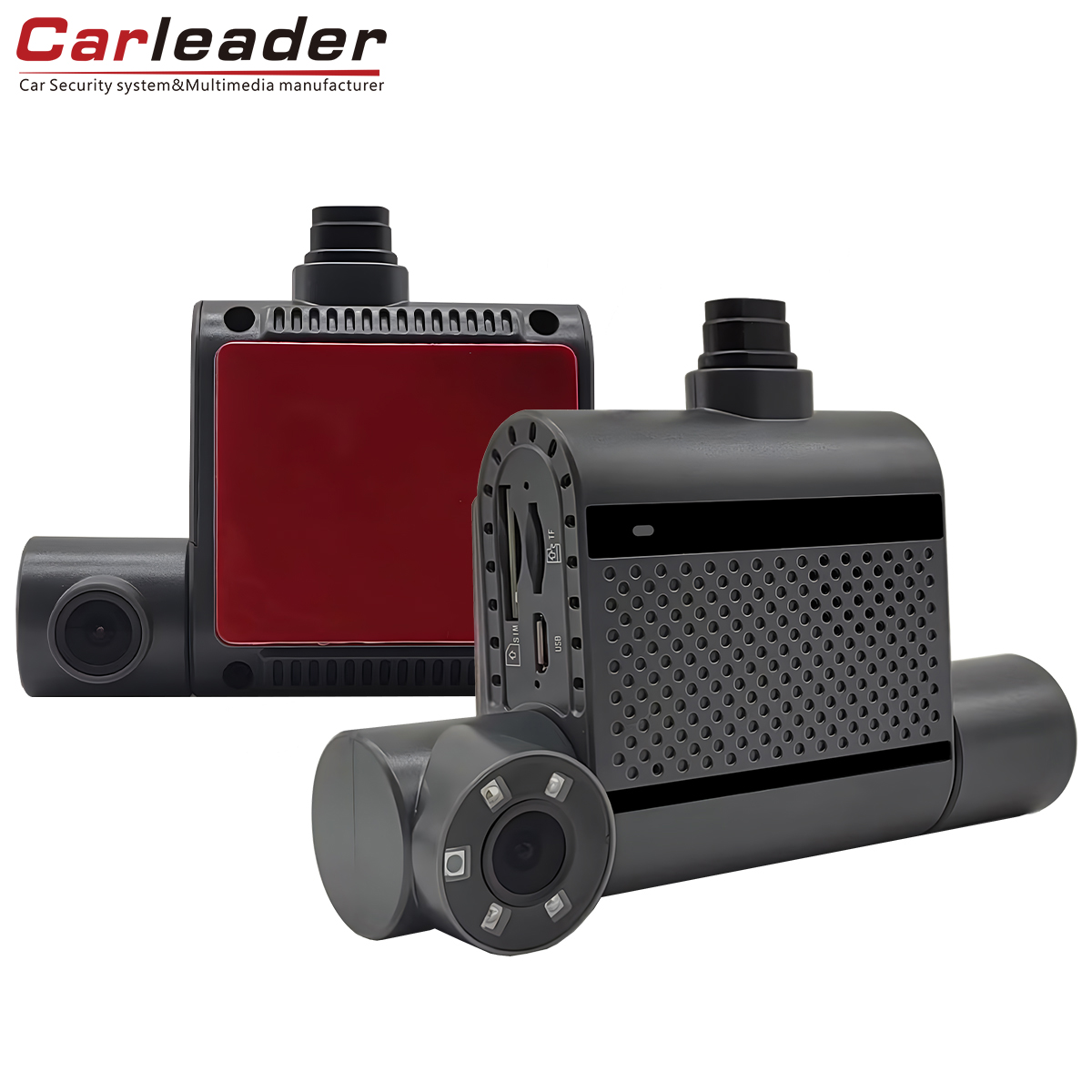 Возете попаметно, останете заштитени-Carleader Dual-Channel DVR снимање HD 1080p цртичка камера
