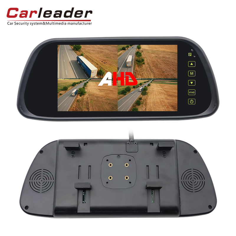 Надградете го визијата на вашето возило со Carleader 2 во 1 инсталација 7 инчи Quad AHD Monitor Monitor Monitor Monitor