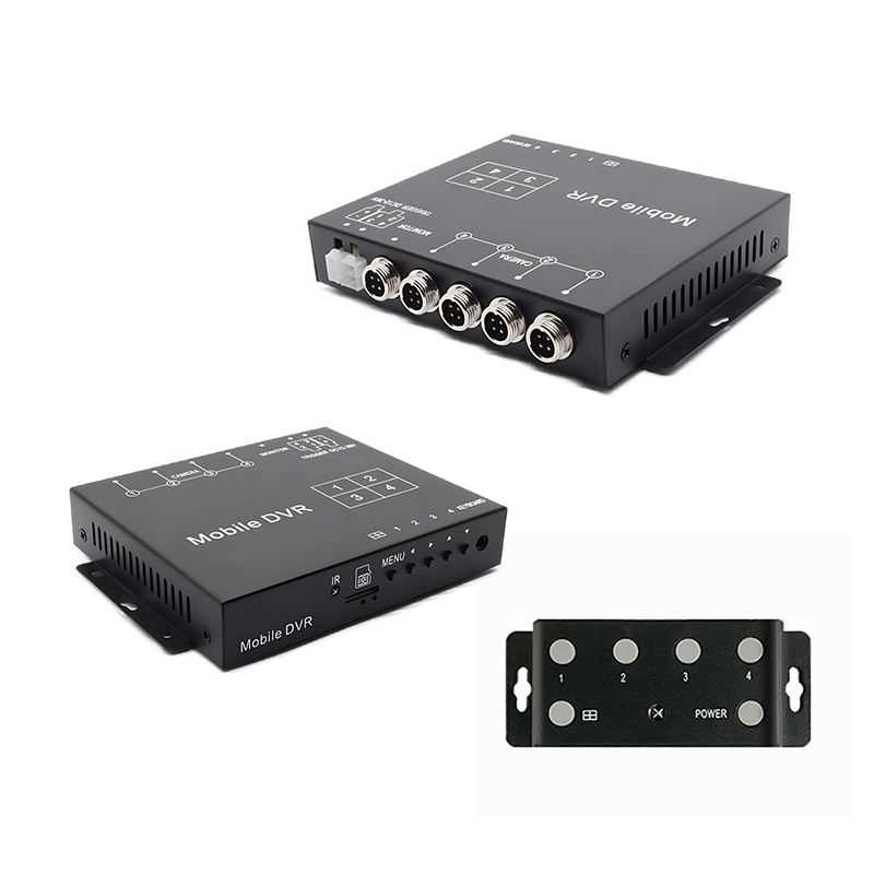 Carleader 1080P AHD Quad Split Display Video Processor Поддршка за снимање видео