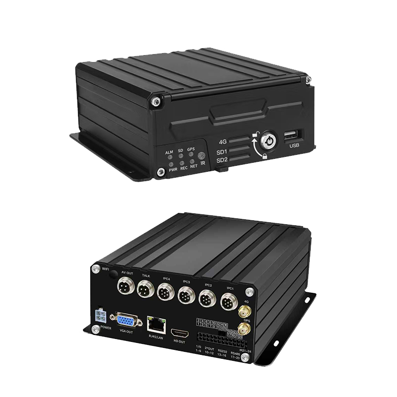 4 CH IPC HDD Mobile NVR за безбедност на возилата