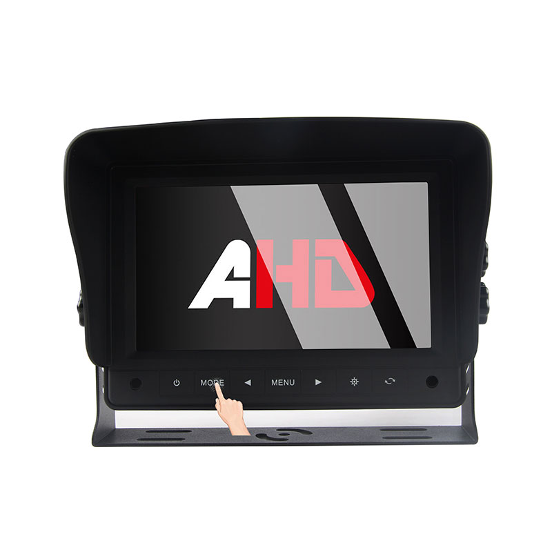 7-инчни копчиња на допир 2CH за тешки AHD монтирање на возила